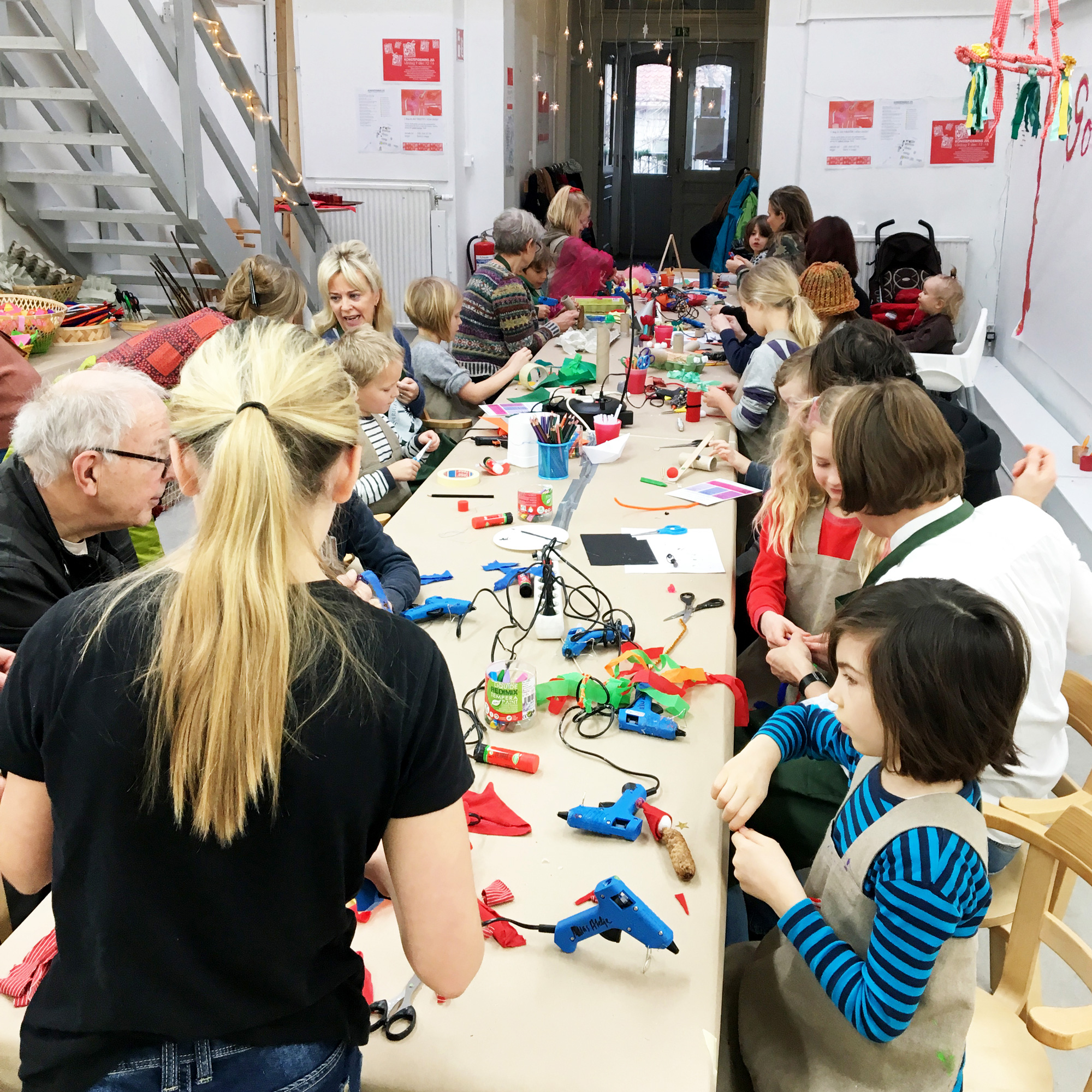 Allas Ateljé öppen verkstad i Hus 10 på Konstepidemin