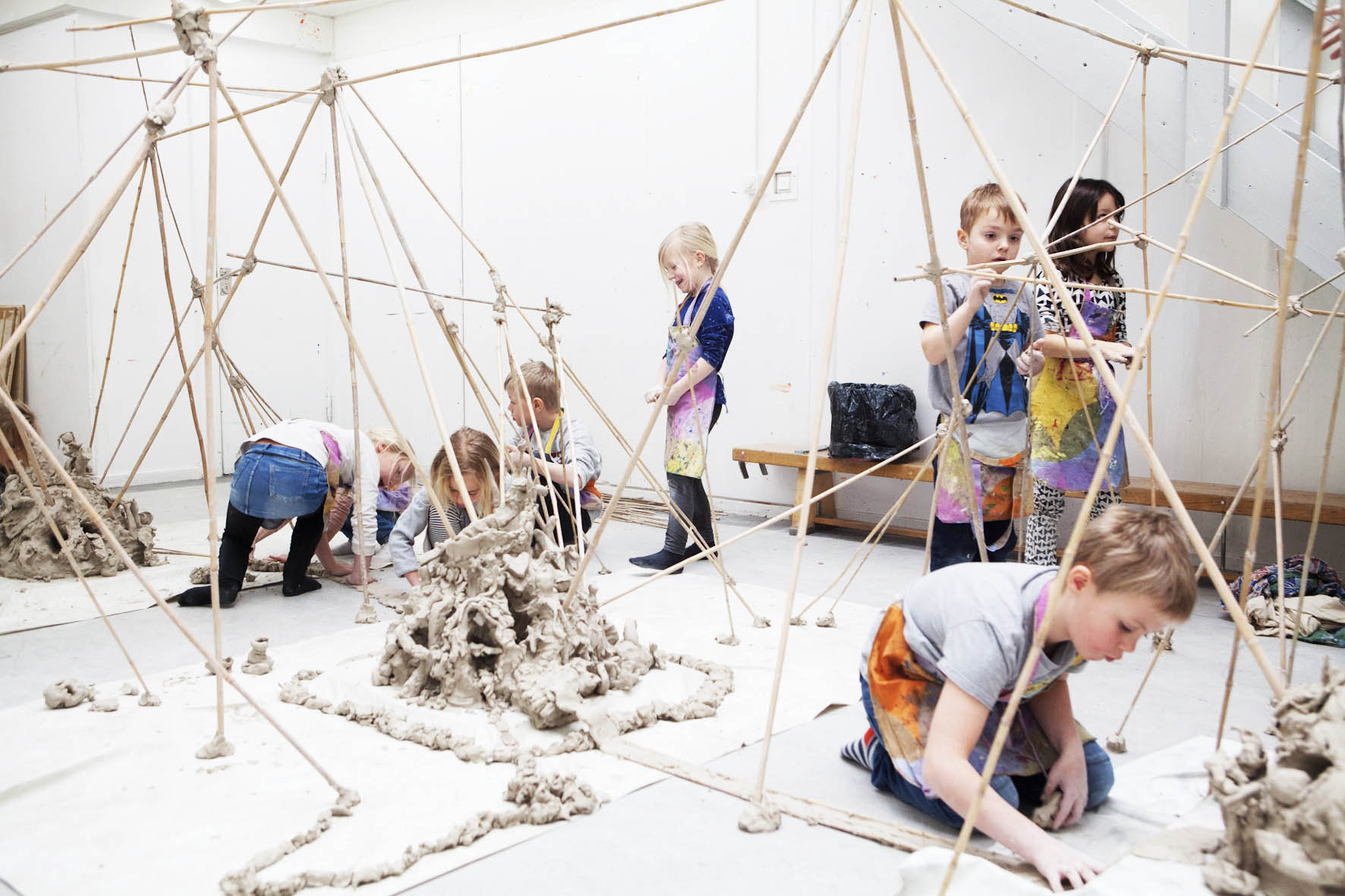 Skapande skola med Allas ateljé. Fotograf: Lina Ikse