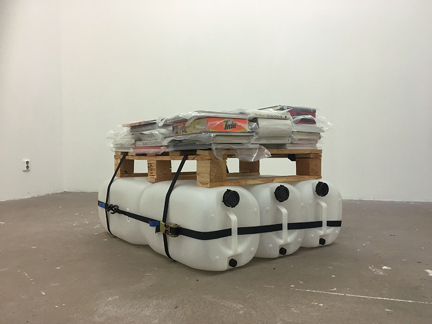 Apocalypse Insurance-Waterproof–A Selection of Art History (2019, sculpture)