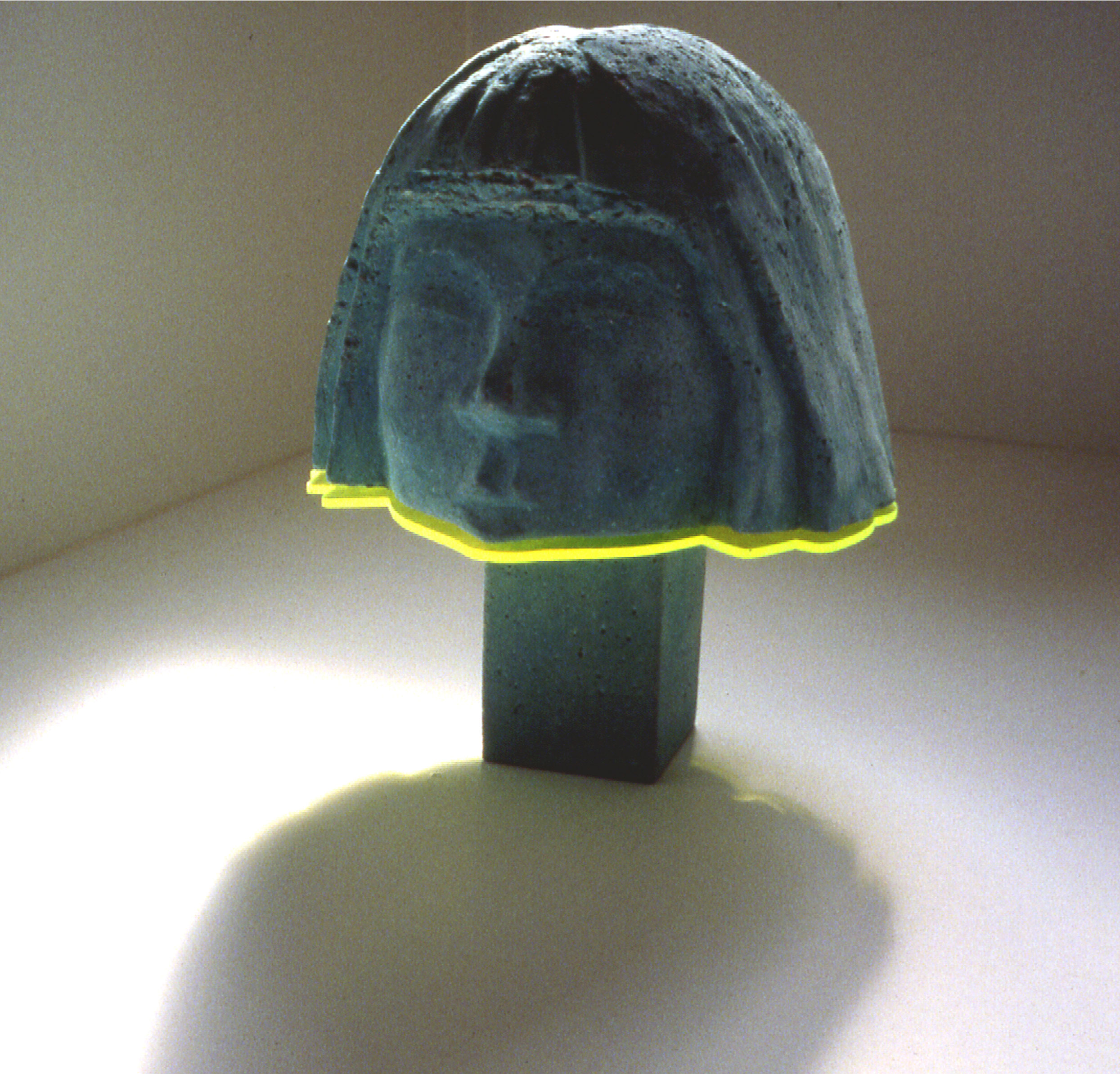 Klorofyllen. Betongskulptur. Foto: Berit Jonsvik