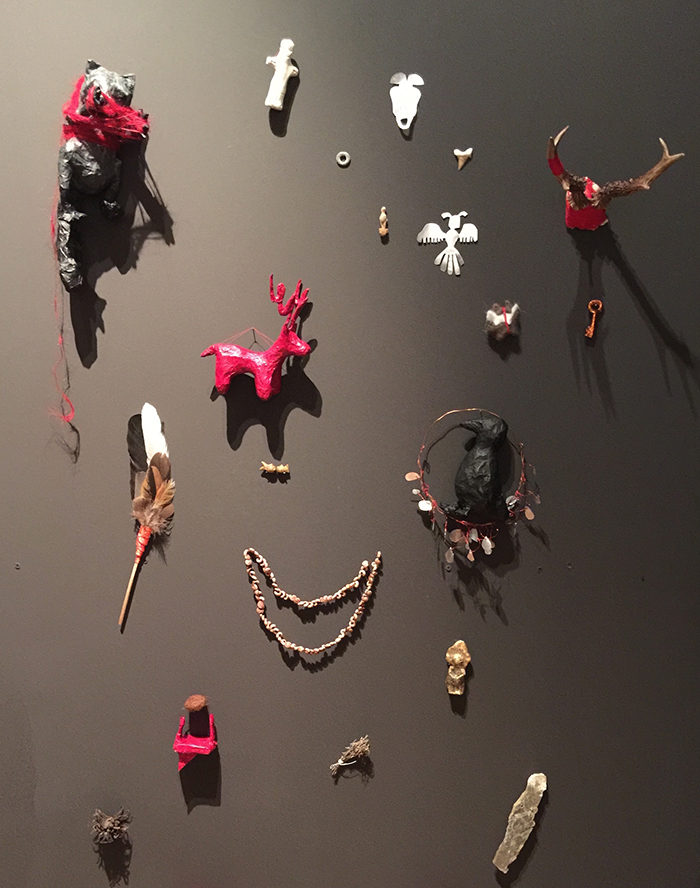 Gordana Zikic, Black Box Altar installation, 2015.