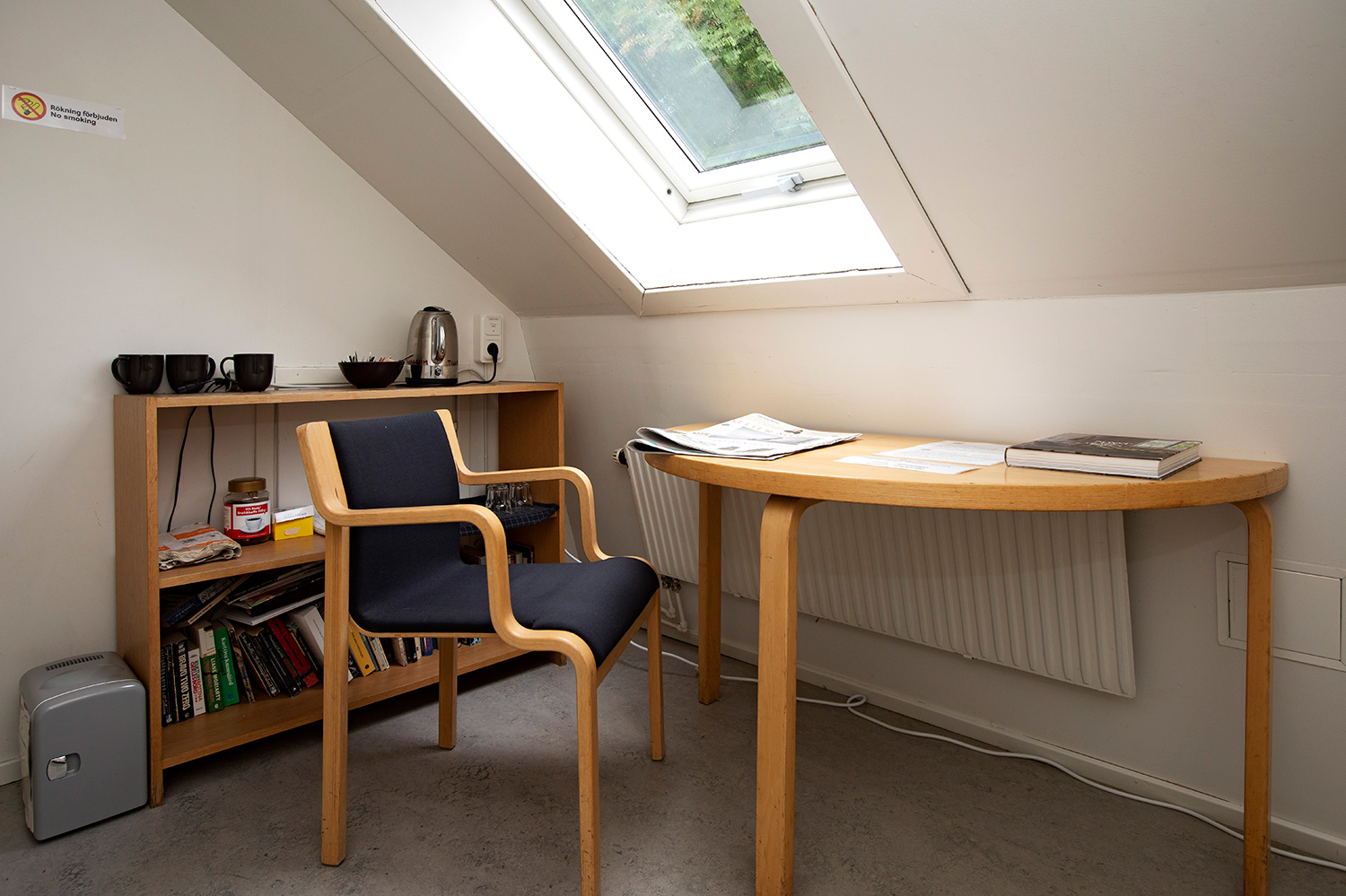 Lobby outside guest room