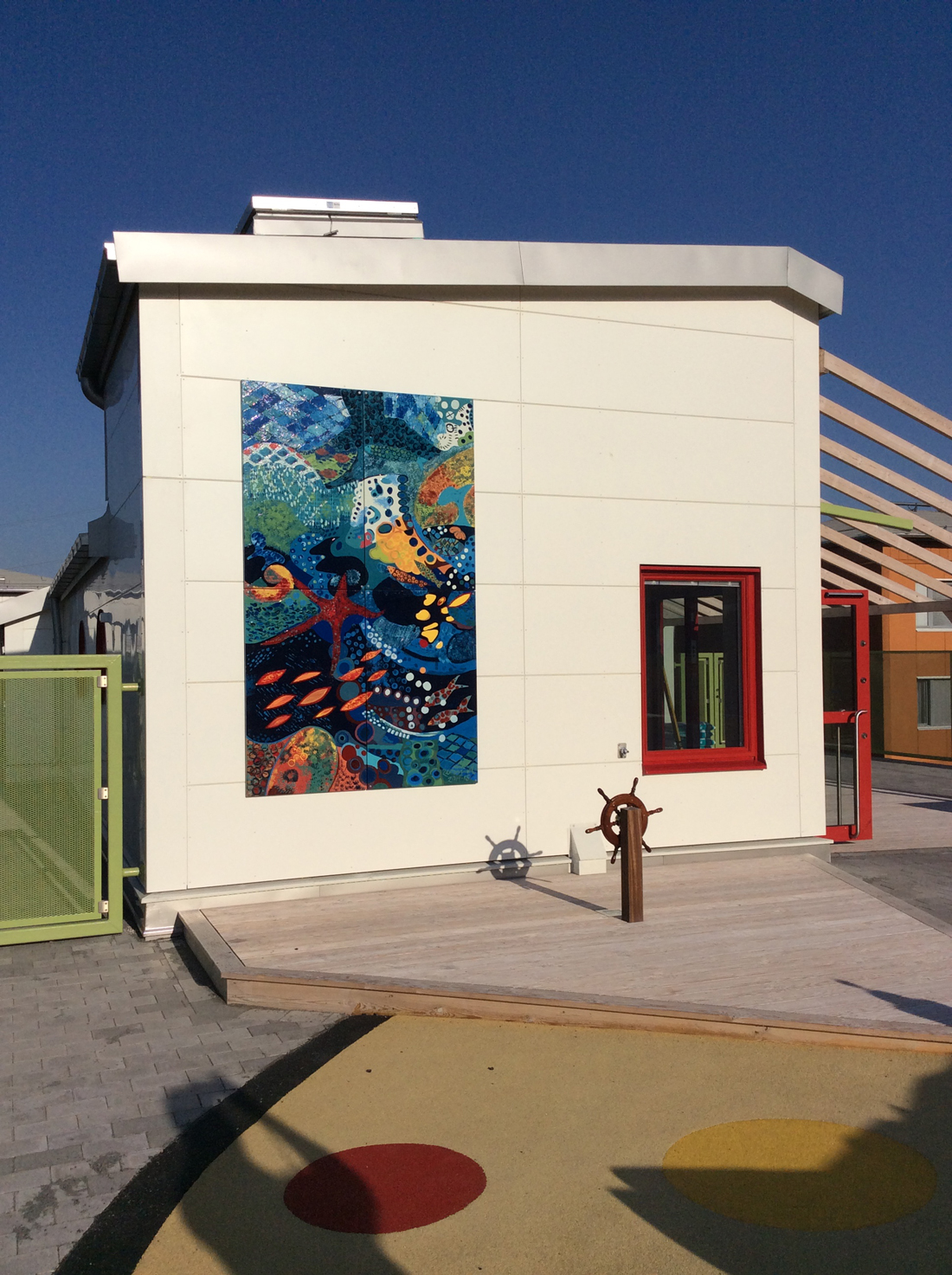 Gestaltningsuppdrag till förskola i Lövgärdet 2015