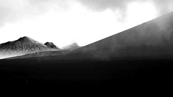 Sara Tirelli, A Fragmented World, HD, 5’18’’, b&w, sound, experimental video, still from video, 2016