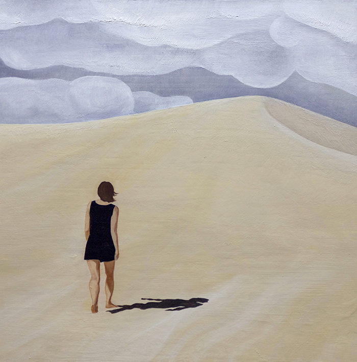 Miranda Fahlén, Omvägar, olja på mdf