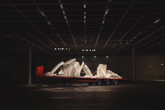 Anssi Pulkkinen, Street View (Reassembled), installation 2017