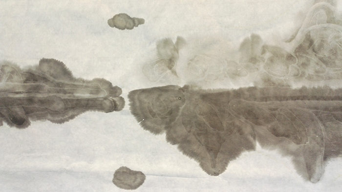 Kwon Cho, Kalligrafi (detalj)