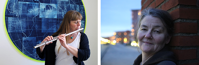 Anna Svensdotter t.v (foto: Berit Jonsvik). Fia Adler Sandblad t.h. (foto: Gorki Glaser – Müller)