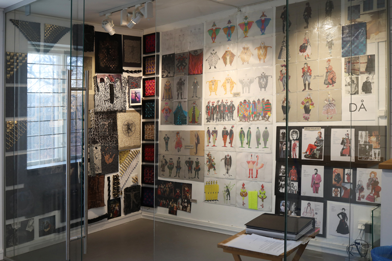 Gill Marshall. Arkivbilder från Glasrummet.