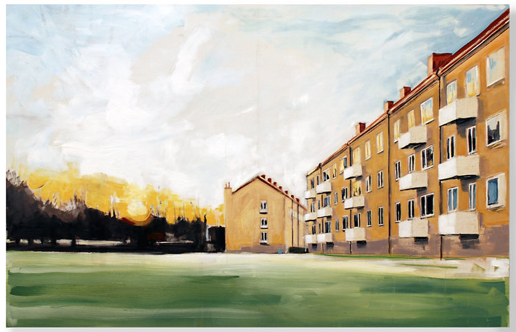 Man är alltid sig själv närmast / You are always closest to yourself
2019
Oil on Linen
66cm x 100cm