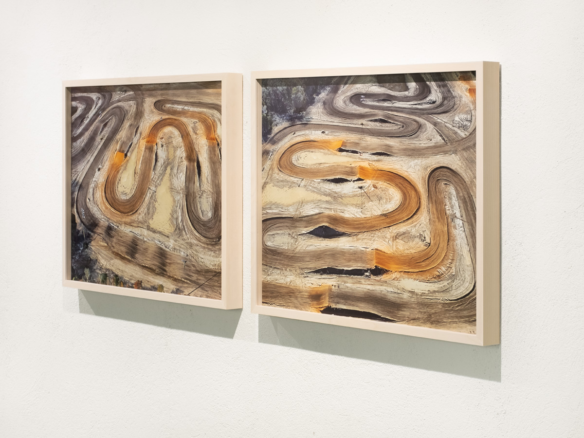 Speed #7 and #8, (2019) from the series Fuel. Digital pigment prints, 60x45 cm