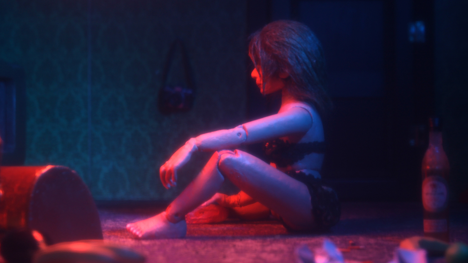 Carolina Sandvik, stillbild ur filmen Paracusia, 2019