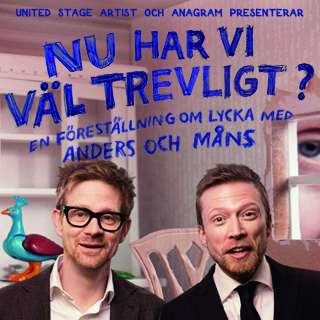 Affisch för Anders Johansson humor show 