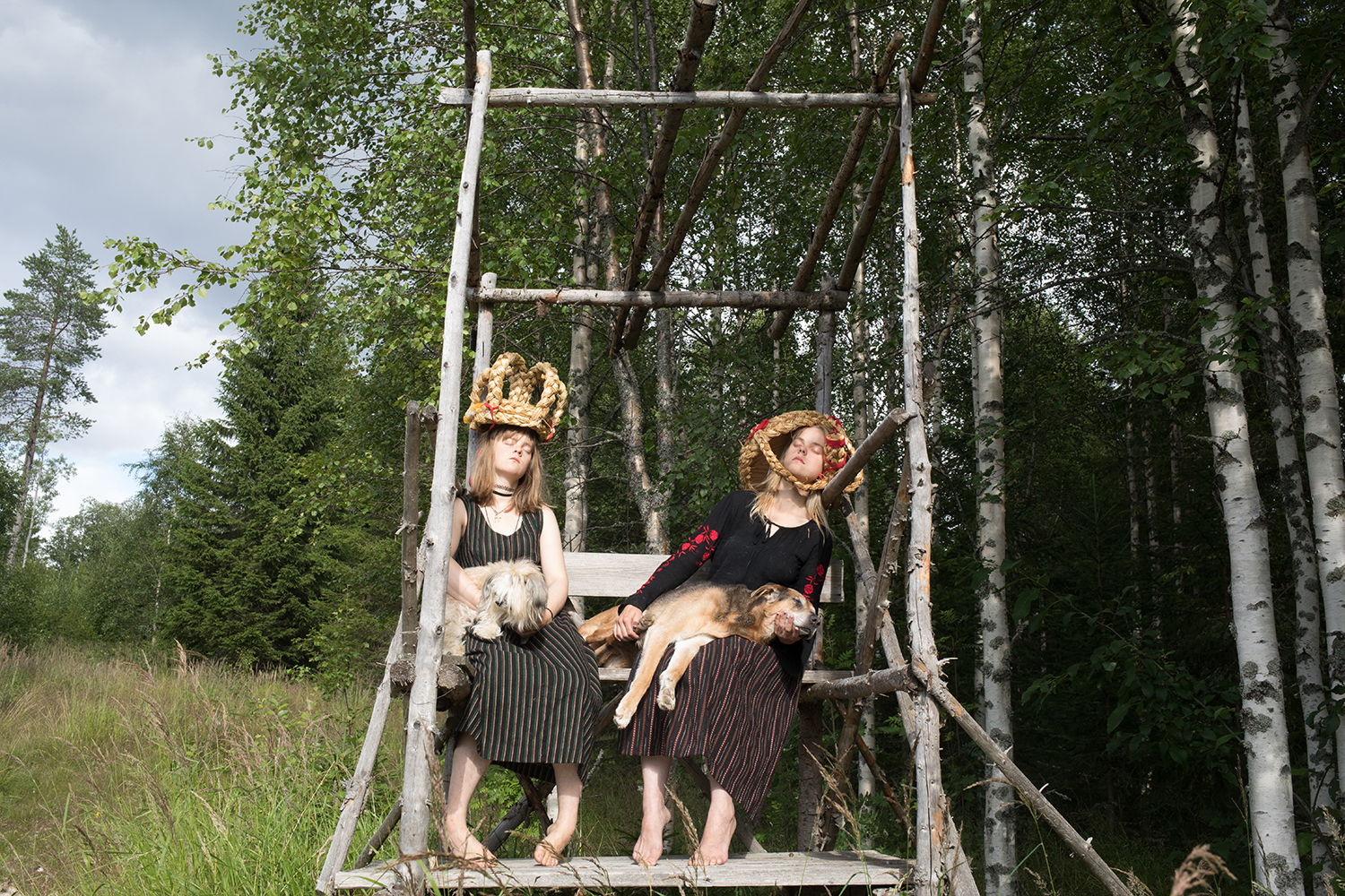 Tekla och Rakel Bergman Fröberg, Att frammana det oerhörda. Foto: Cecilia Bergman Fröberg.