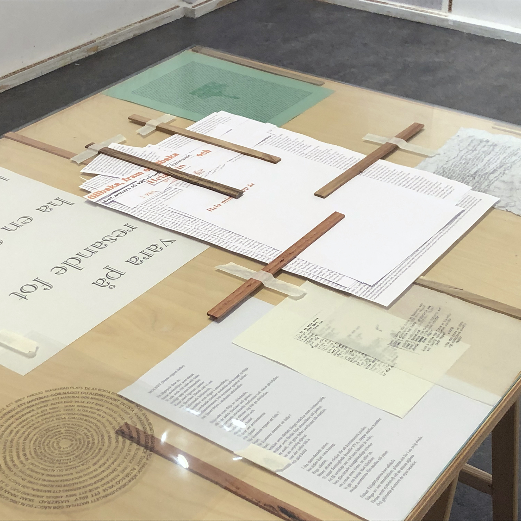 Sällskapet de Åtta i Artists' Corner på Konstepidemin, mars 2021