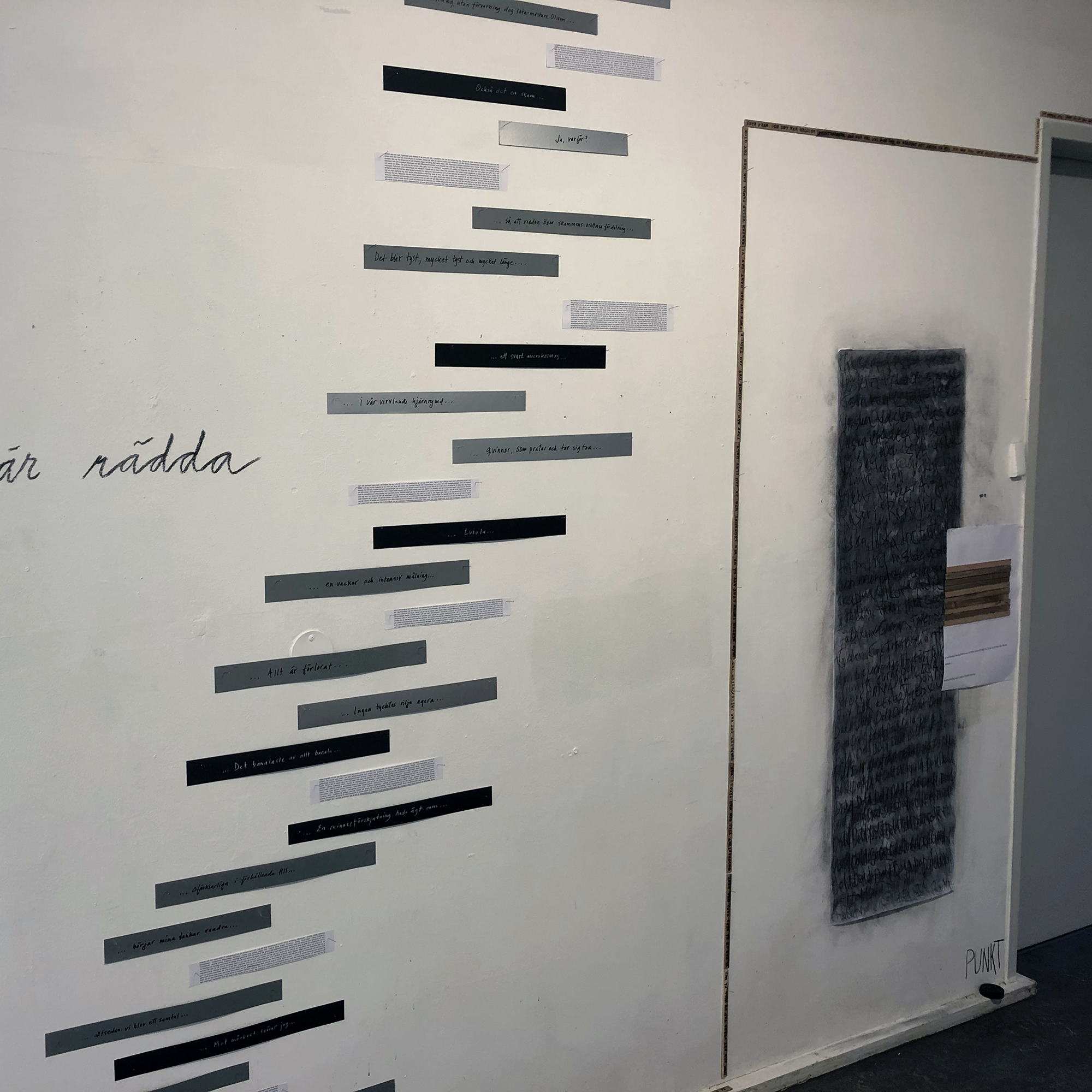 Sällskapet de Åtta i Artists' Corner på Konstepidemin, mars 2021