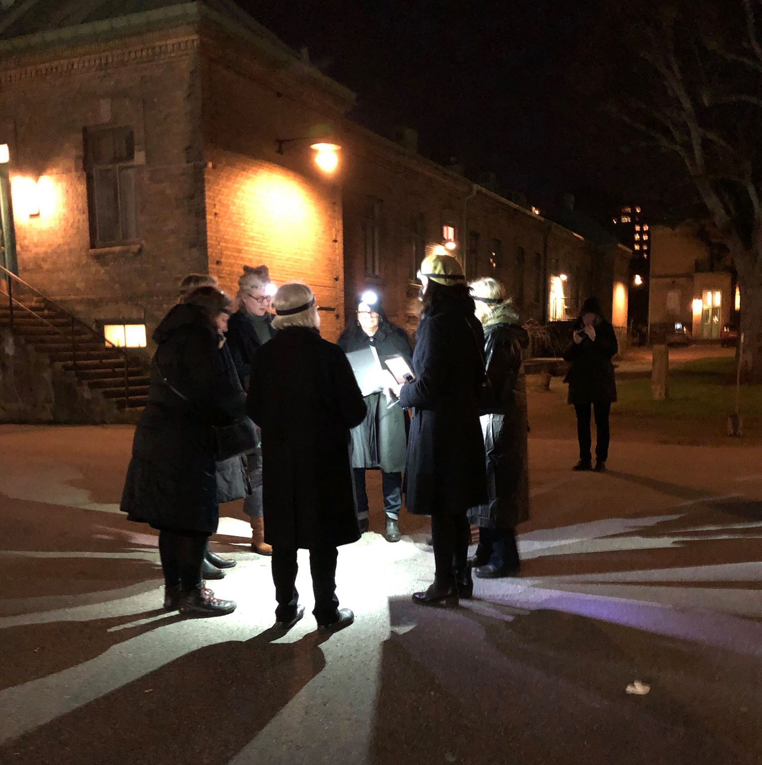 Sallskapet de Åtta, performance 