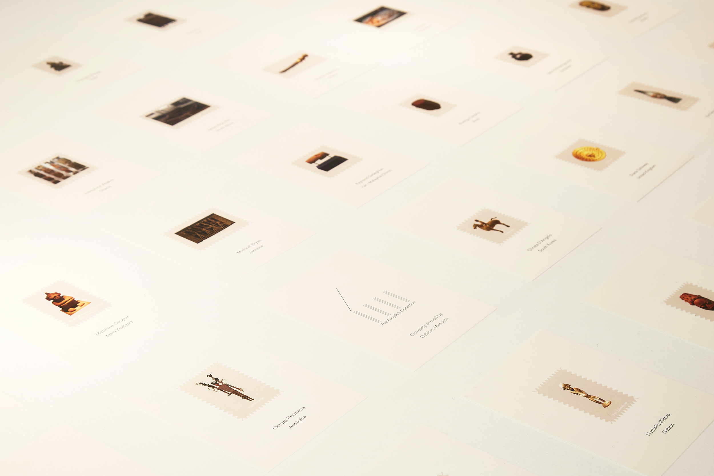 Ana Mendes, The People's Collection, printed media, 2015-on-going. © Leon Filter