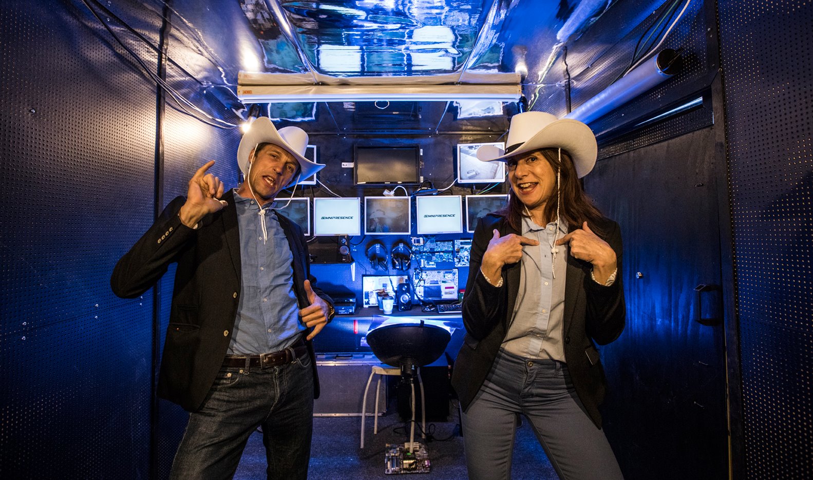 From the immersive mobile performance installation OmniPresence (2017):

www.omni-presence.dk

Photo by Jens Peter Engedal