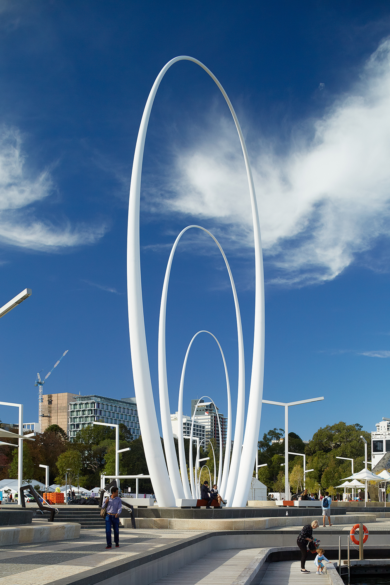 Spanda, carbon fiber, 30m x 16m x 1m, Australia