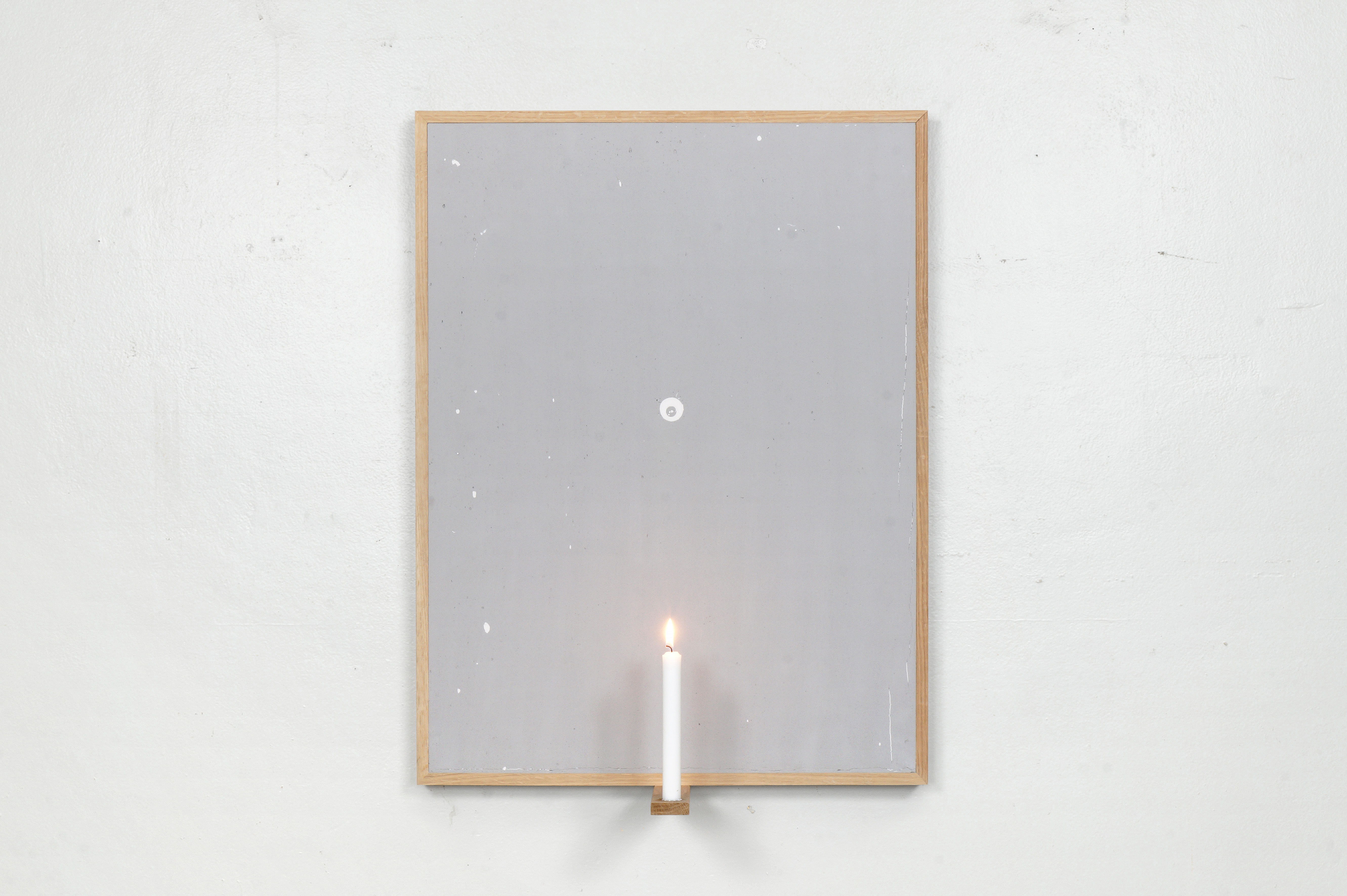 Johan Söderström, Diorama, Spackel på ekpanel, 2021