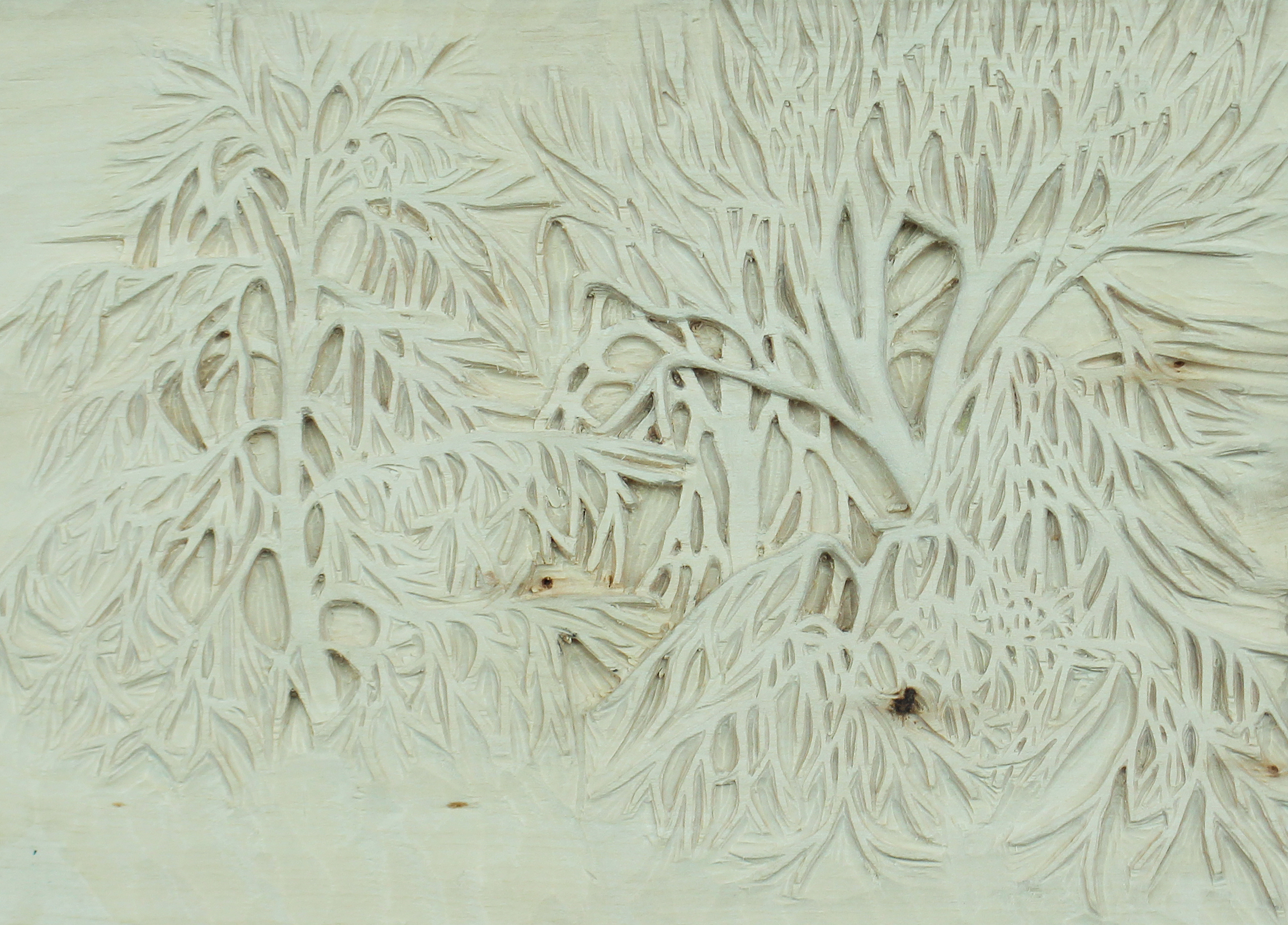 Battersea, Lime wood carving, 2022