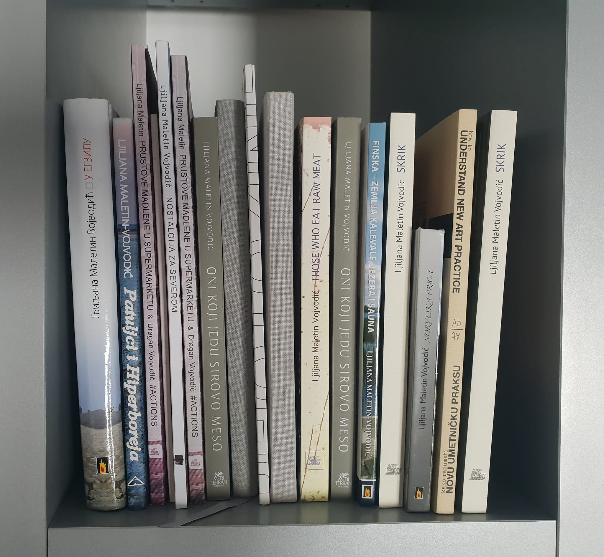 Books by Ljiljana Maletin Vojvodić
Photo: Ljiljana Maletin Vojvodić, 2022, Novi Sad, Serbia