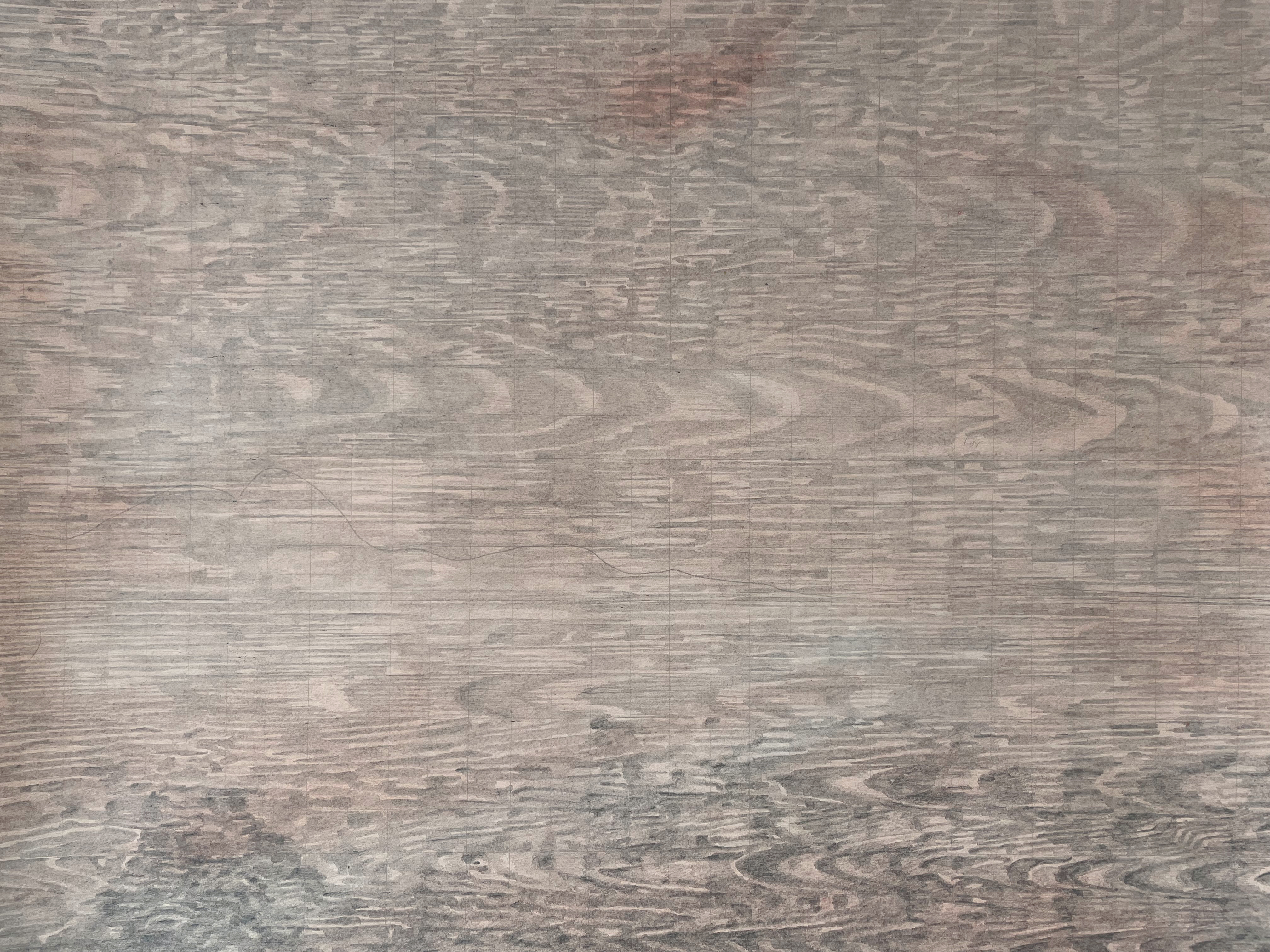 Sara Wallgren, Utan titel / Blyerts på akrylgrunderat papper, 2022. Fotograf: Sara Wallgren.