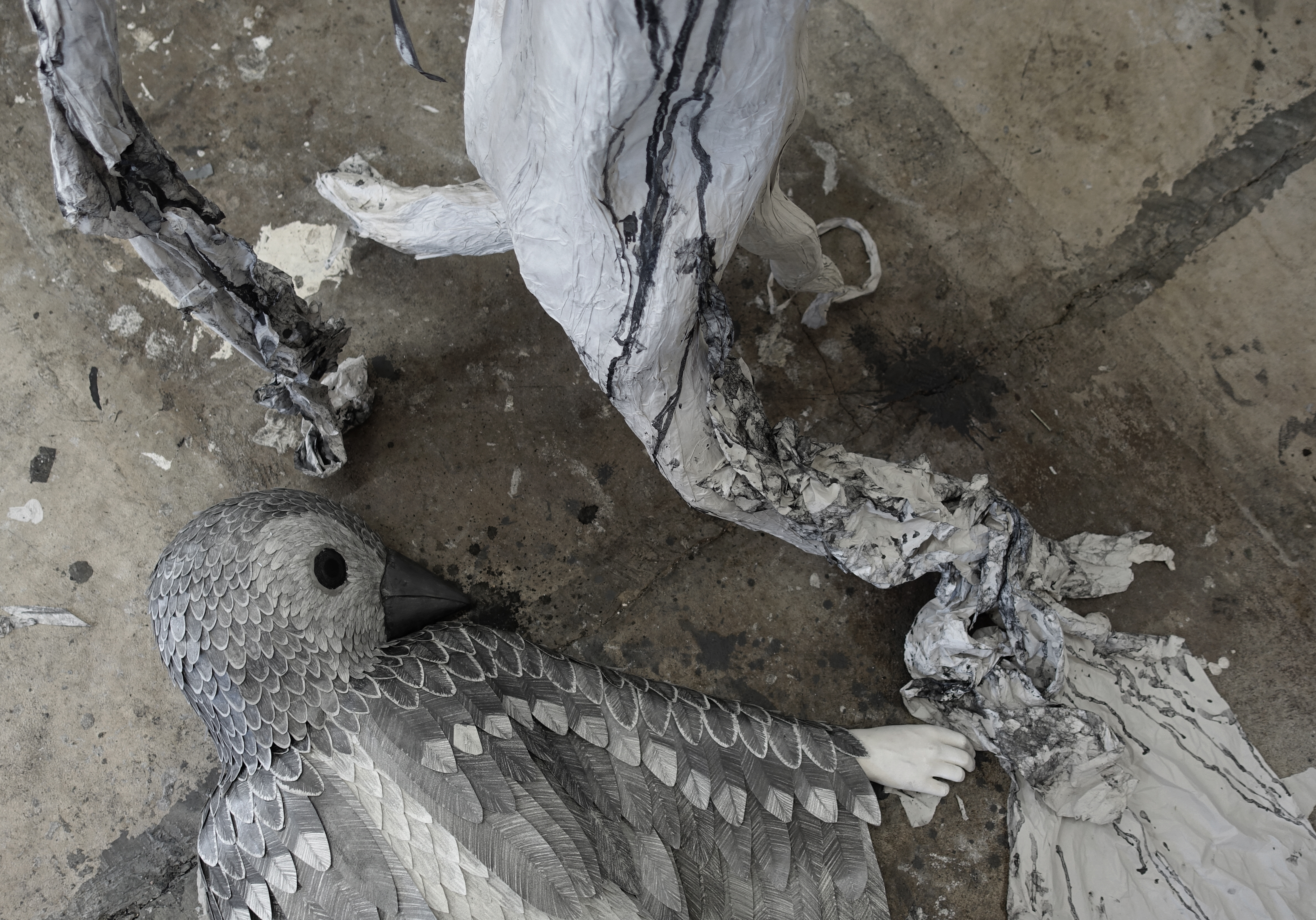 Vanna Bowles - Fallet 2023. Teckning, Skulptur, Installation.