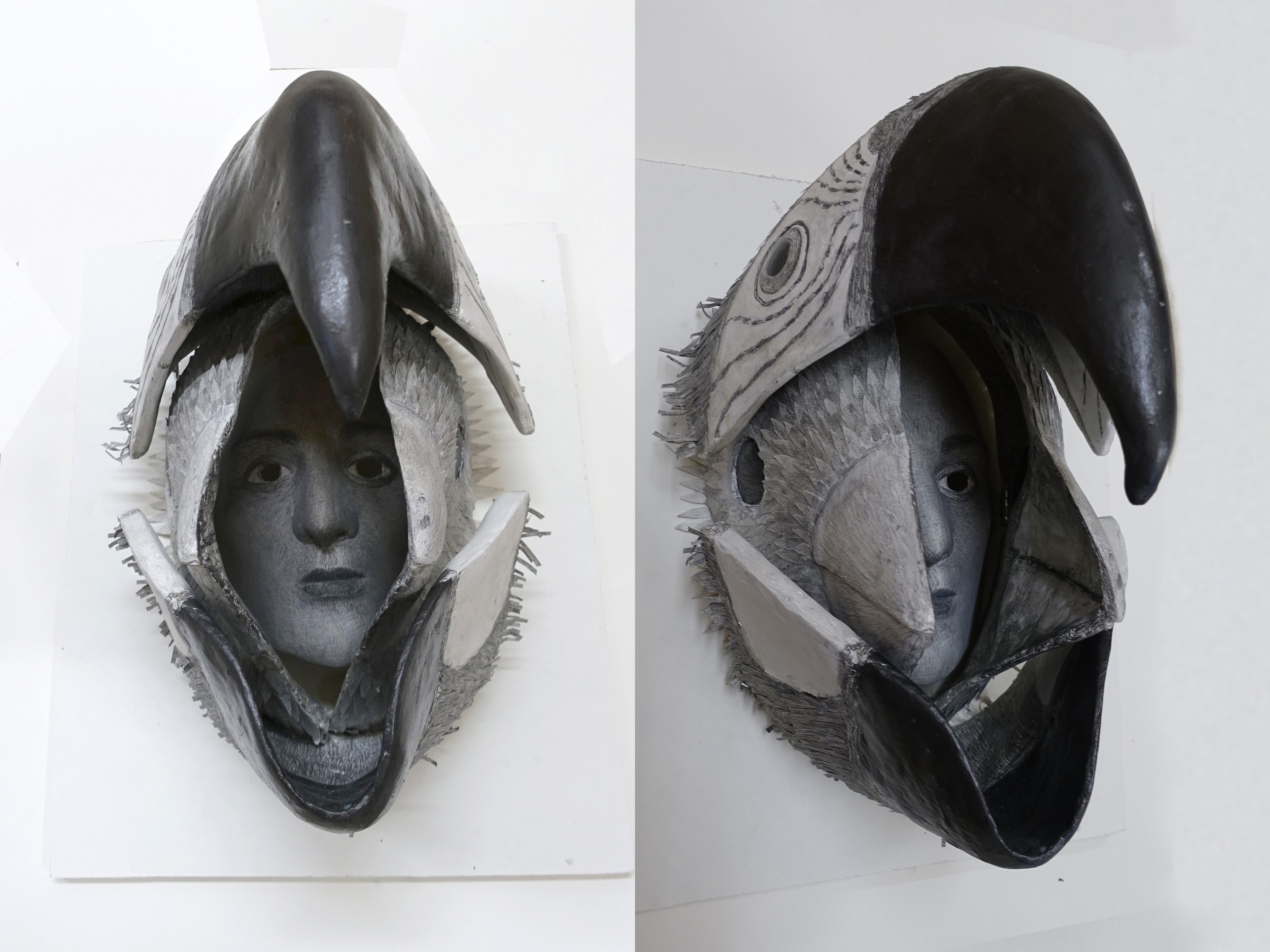 Vanna Bowles - Transformationsmask 2023. Skulptur.