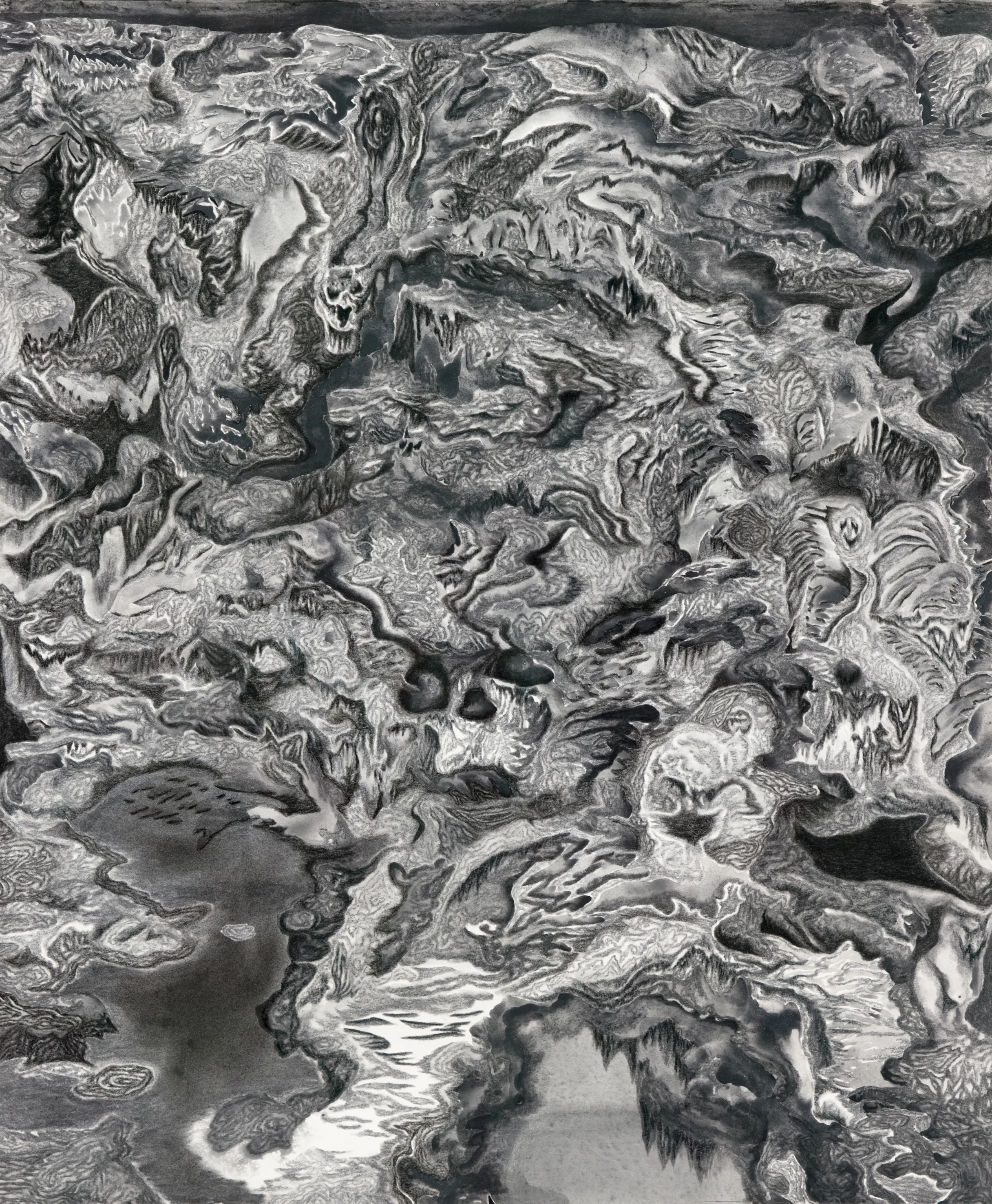 Karta över en ful värld