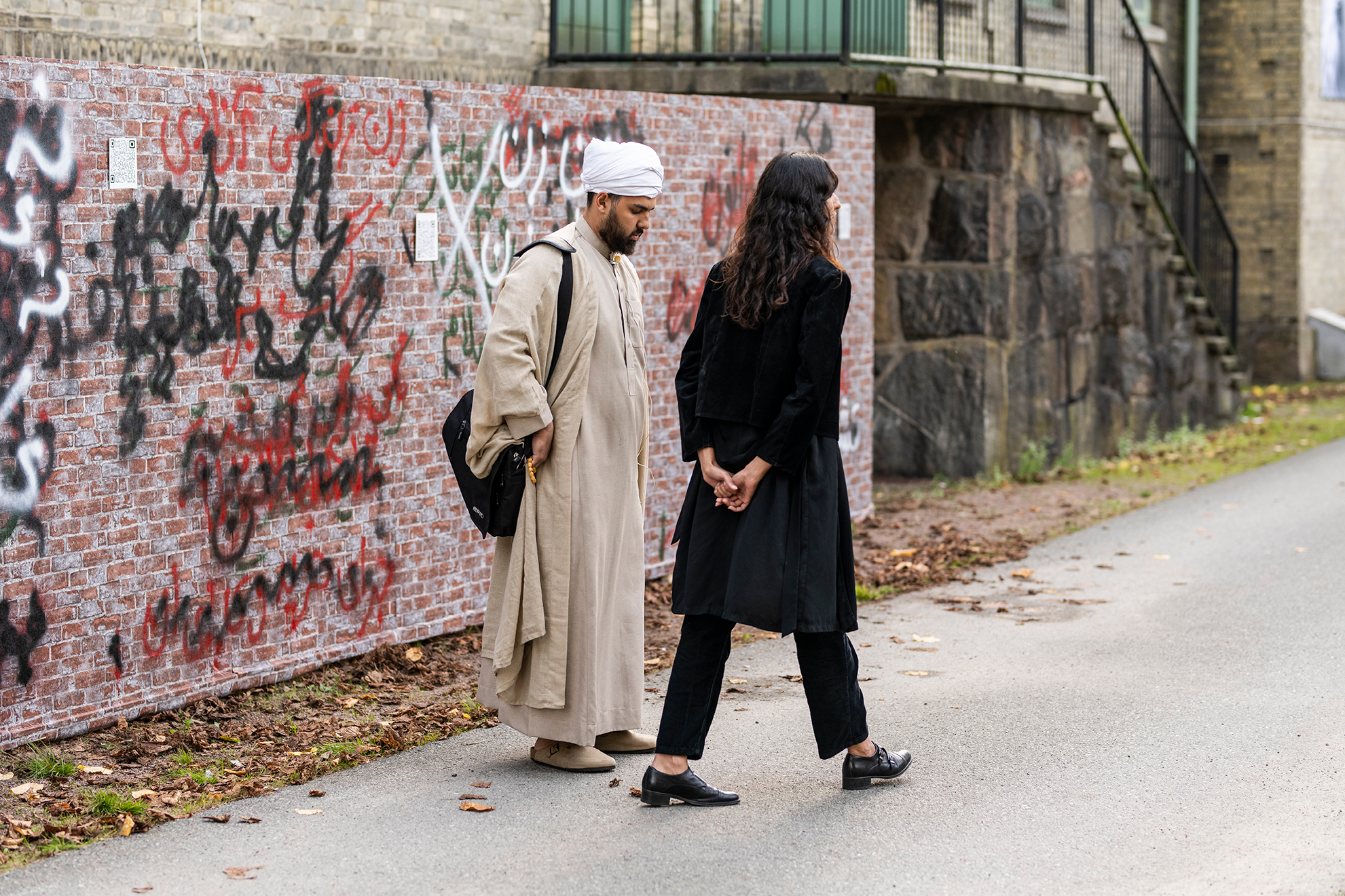 The Writings on the Wall - Azad Larki. Foto: Ellika Henrikson