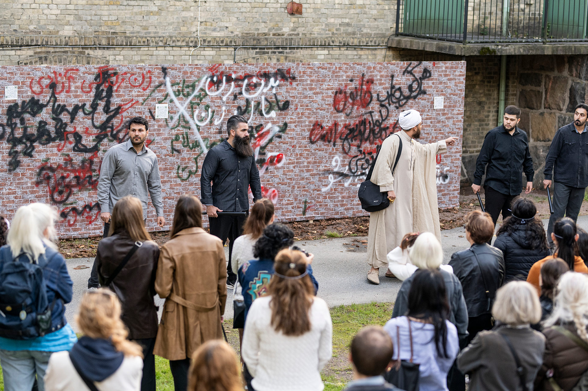 The Writings on the Wall - Azad Larki. Foto: Ellika Henrikson