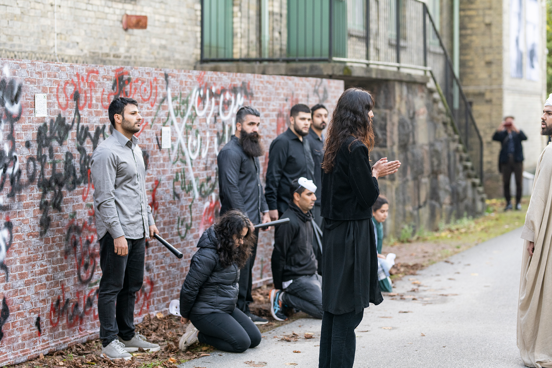 The Writings on the Wall - Azad Larki. Foto: Ellika Henrikson