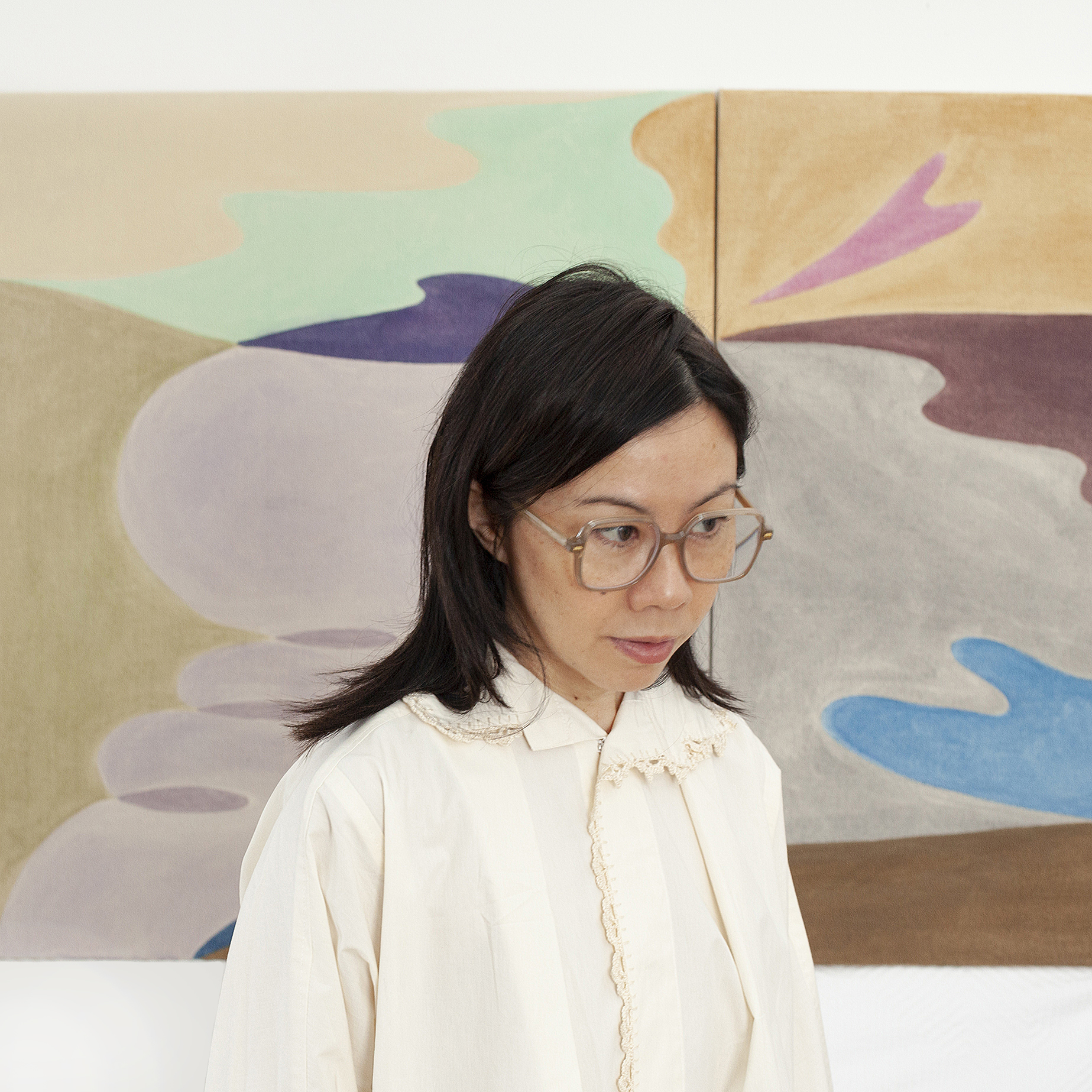 Vinna Begin in her studio in Montreal, Canada