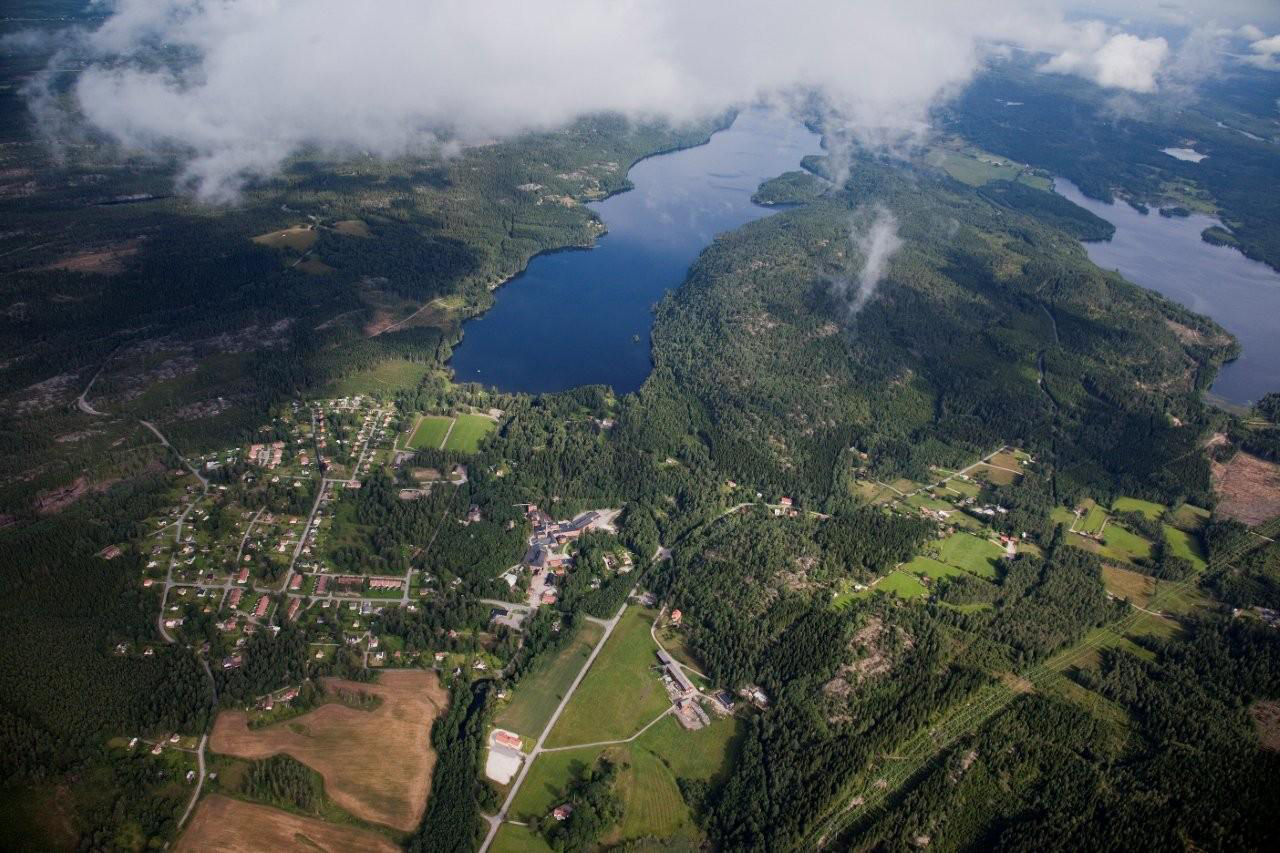 Fengersfors flygbild