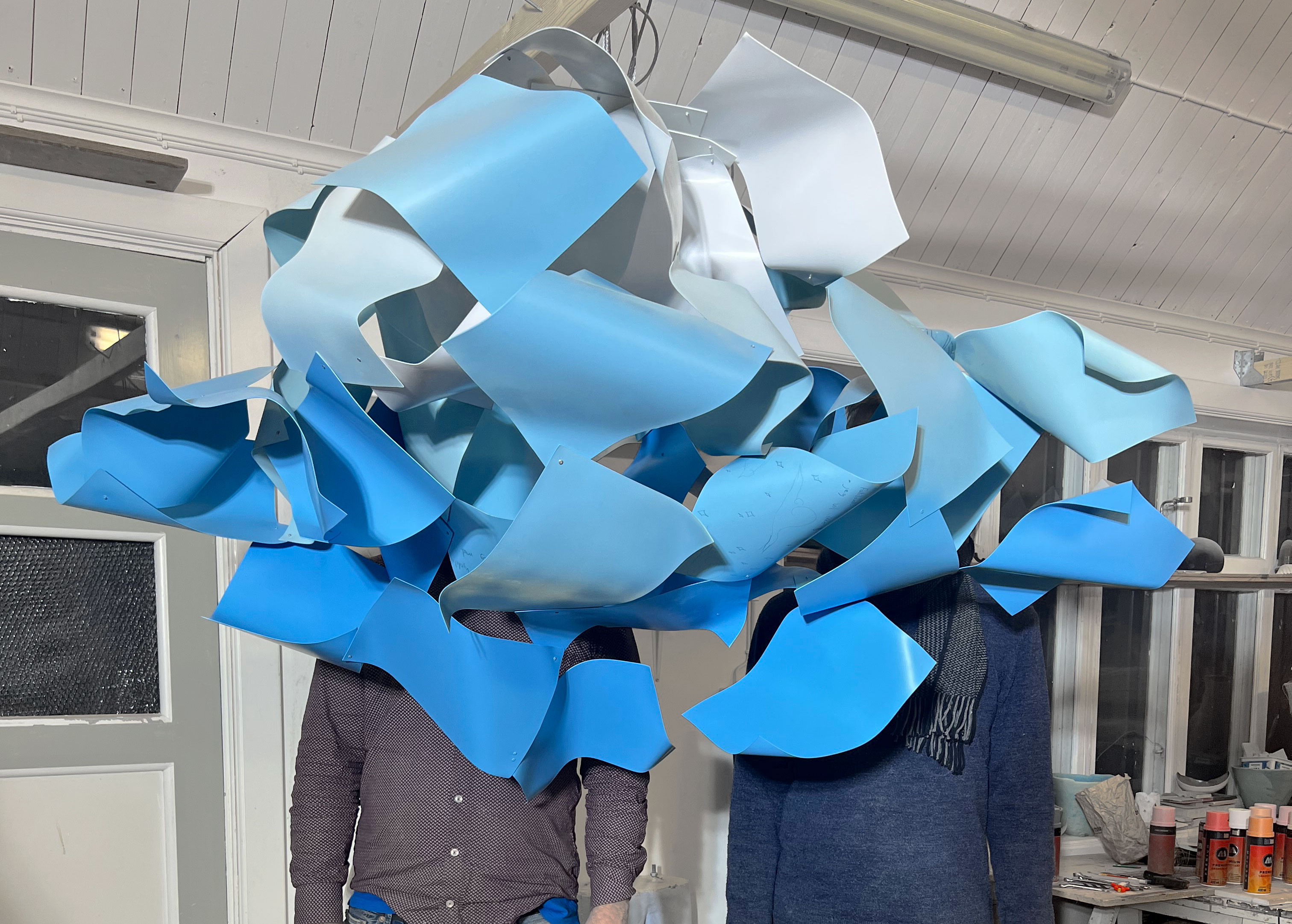 Bjørn Hegardt & Theo Ågren, Del av installationen 