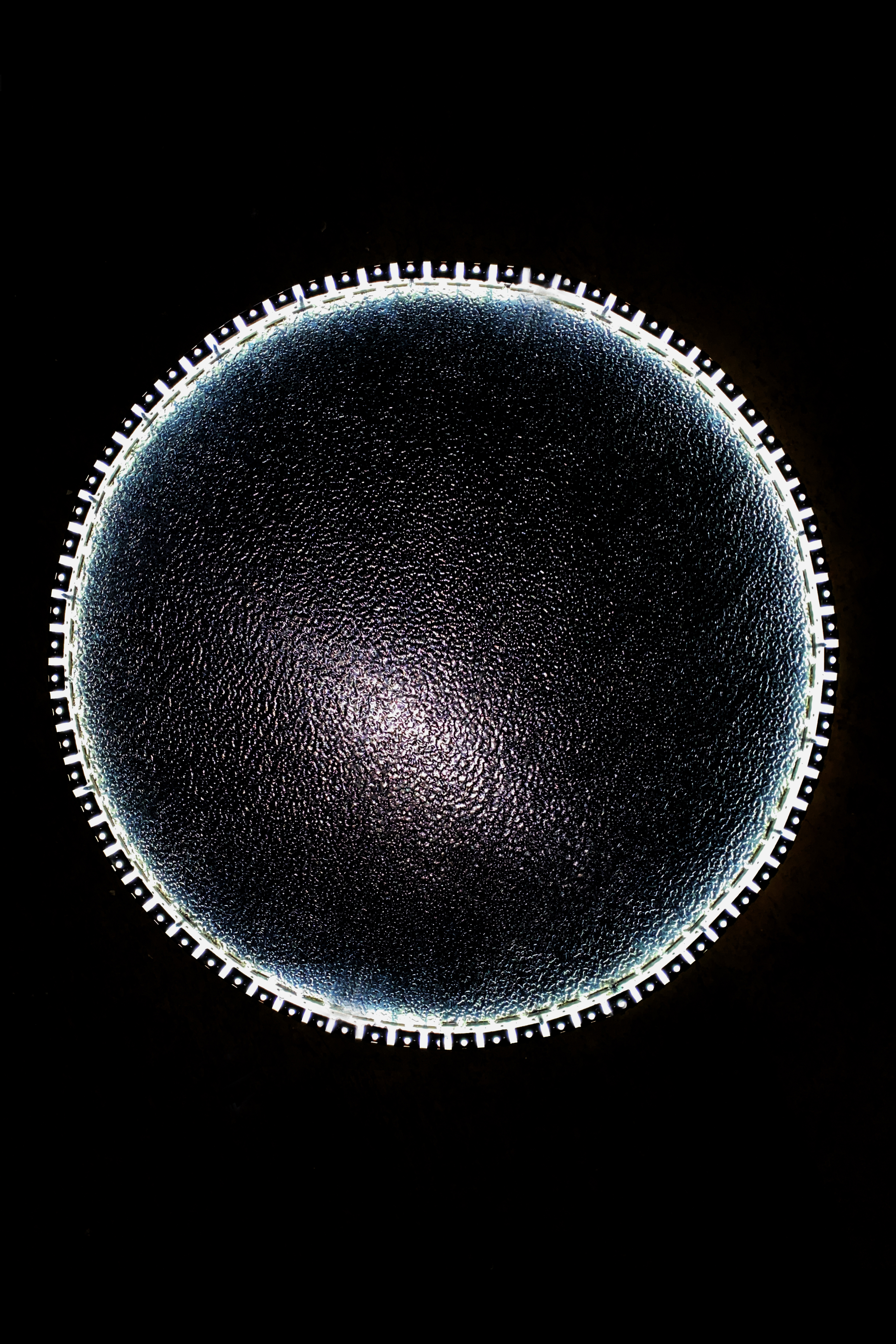 Maria Pita Guerreiro, WINTER BLUES Light Therapy, Material: metal, LED lamp / Technique: mixed media, 2025