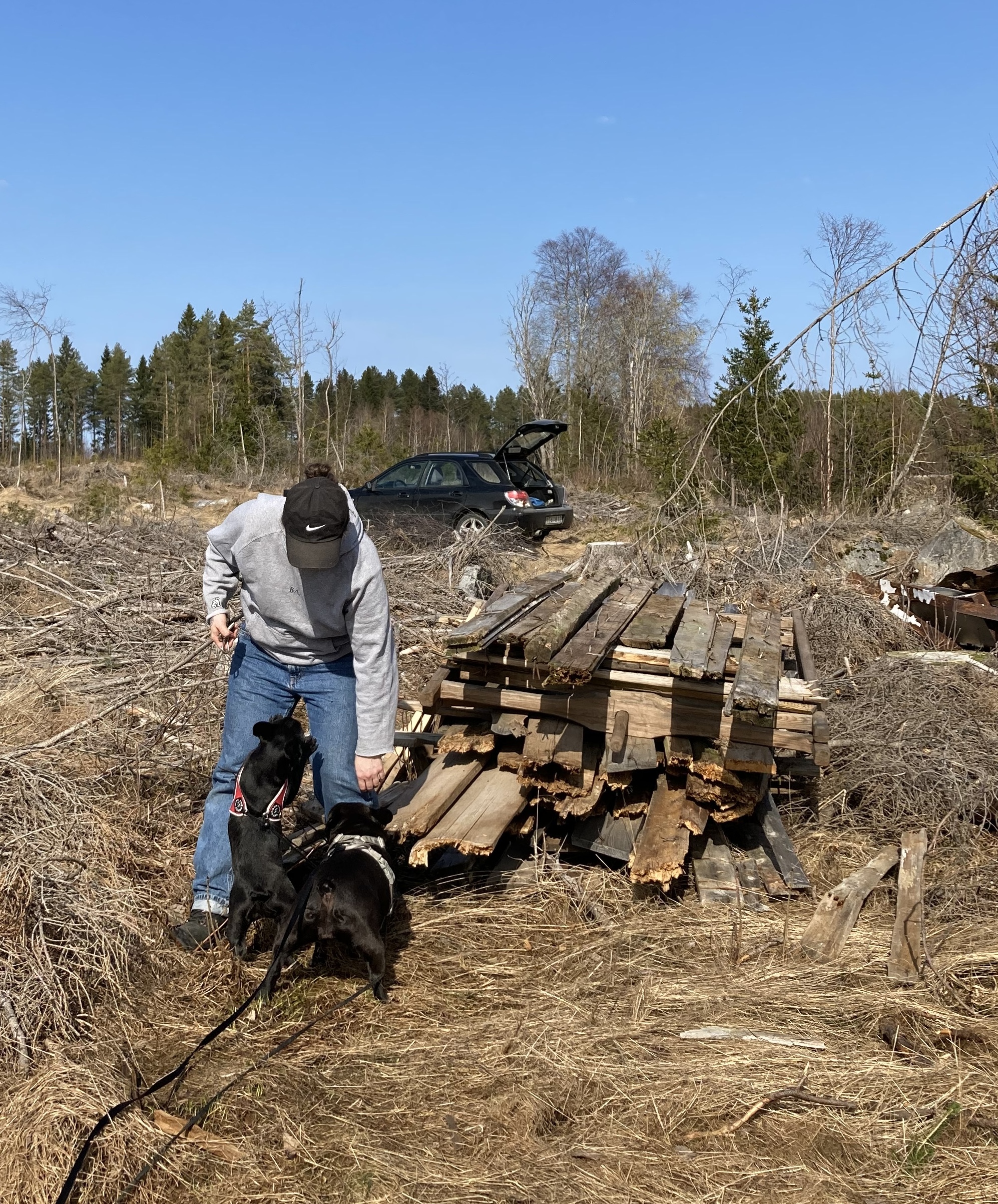 Michaela Frycklund, processbild, 2025.