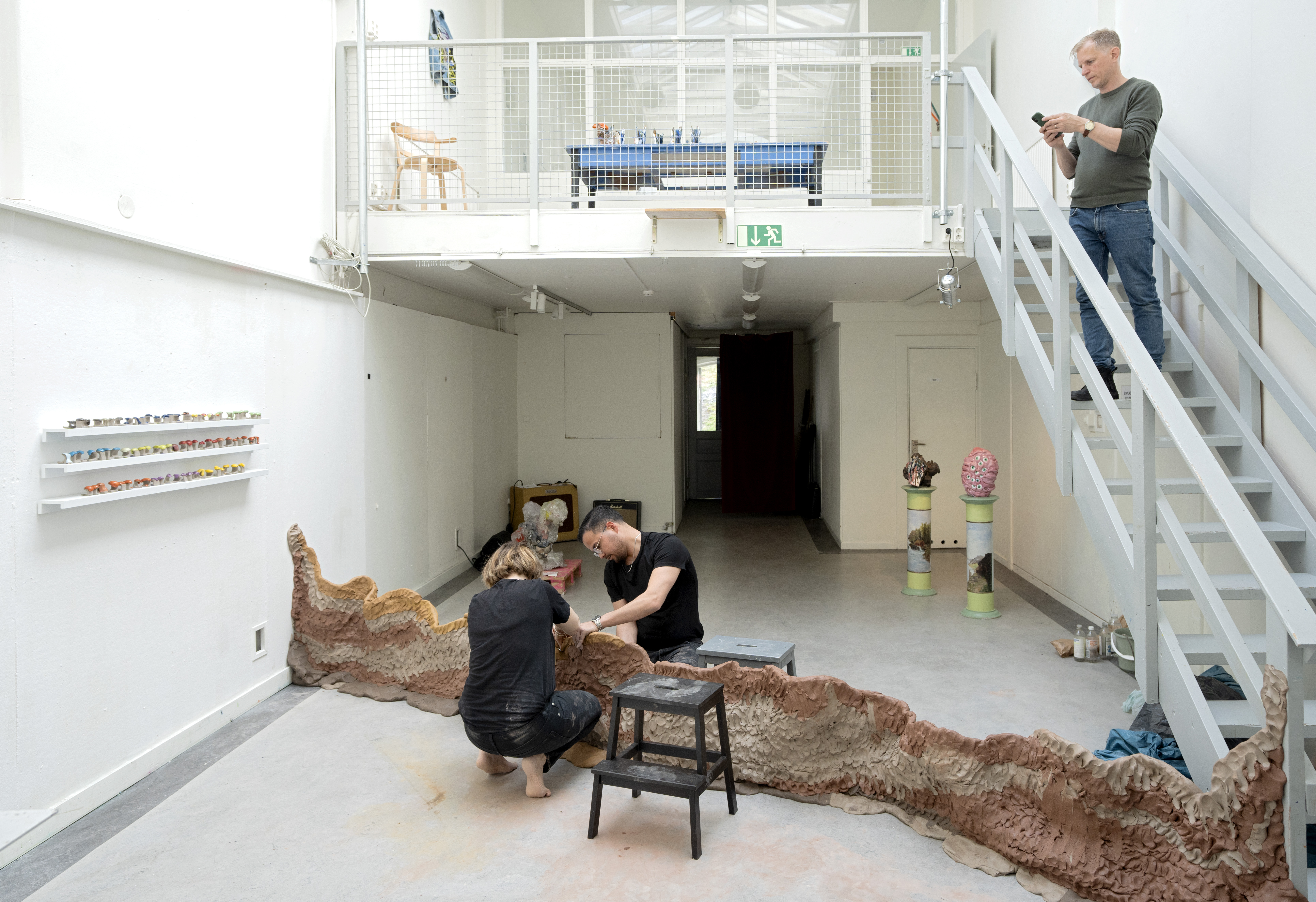 Bortom skiljelinjen
— Charlotta Eidenskog & Farhad Mohammadi. Craft Days 2024. Foto: Johan Wingborg.