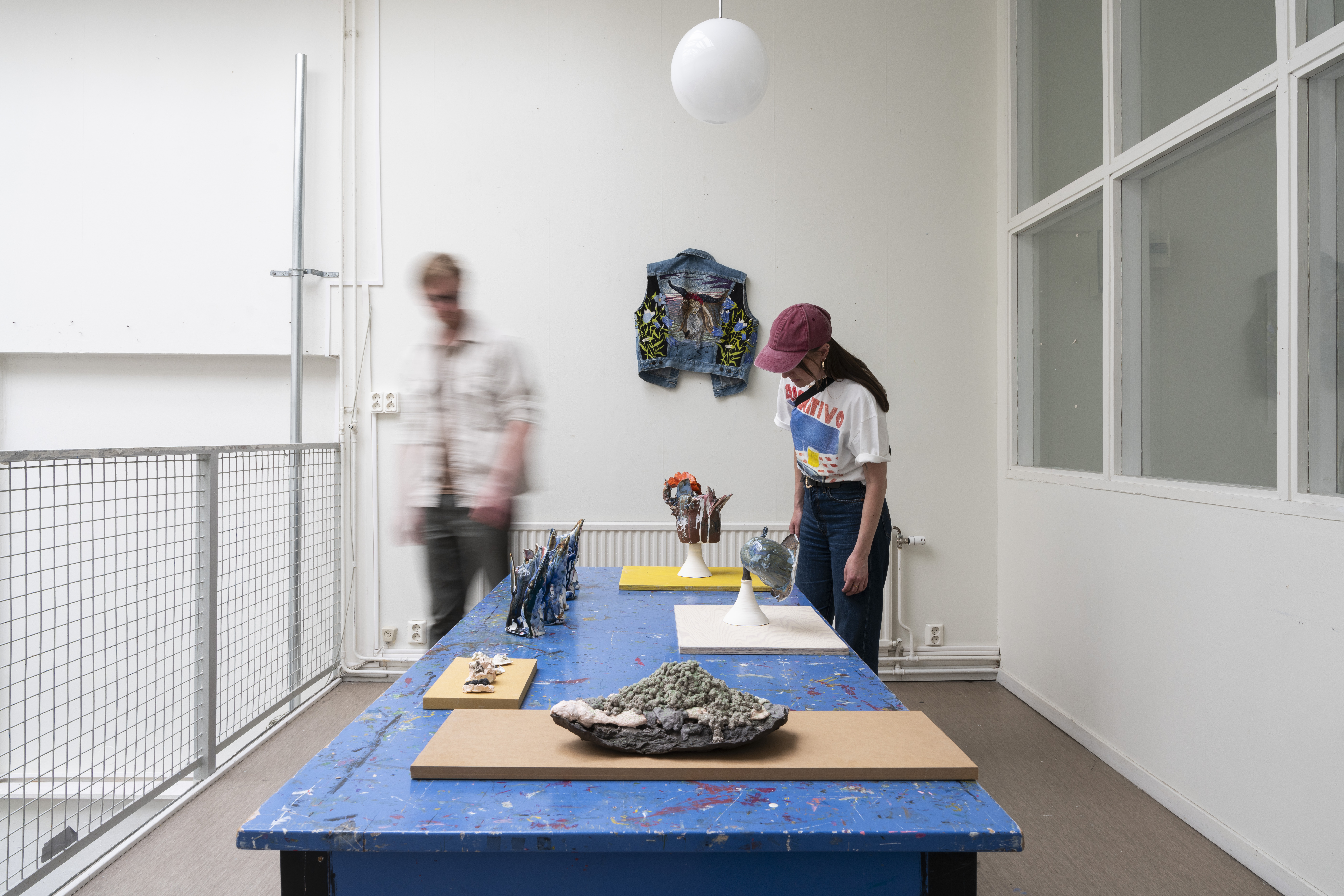 Linus Ersson utställning Craft Days 2024. Foto: Sebastian Waldenby