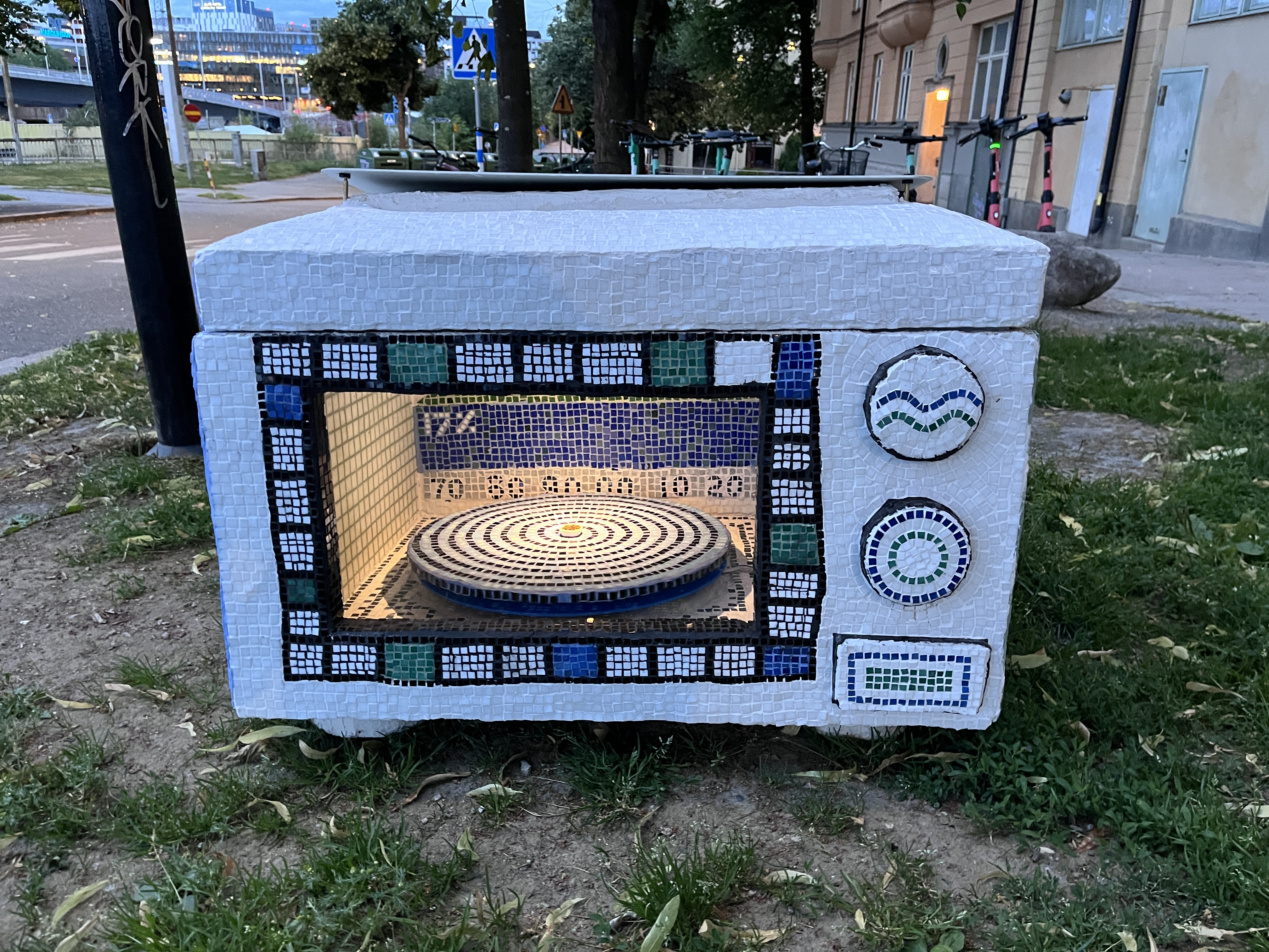 Monument för det som blir över